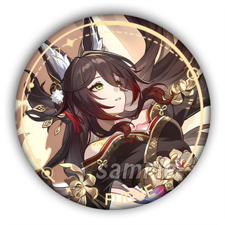 Trò Chơi Honkai Ngôi Sao Đường Sắt Herta Rappa Tinyun Huy Hiệu Nút Thổ Cẩm Chân Cosplay Bộ Sưu Tập Đồ Chơi Túi Trang Trí Quà Tặng