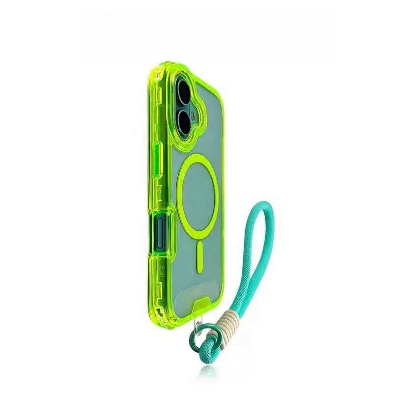 Ốp lưng cứng 3 trong 1 có dây buộc tương thích cho iPhone 11 pro max 12 pro max 13 pro max 14 pro max 15 pro max 16 pro max 14plus 15plus 16plus
