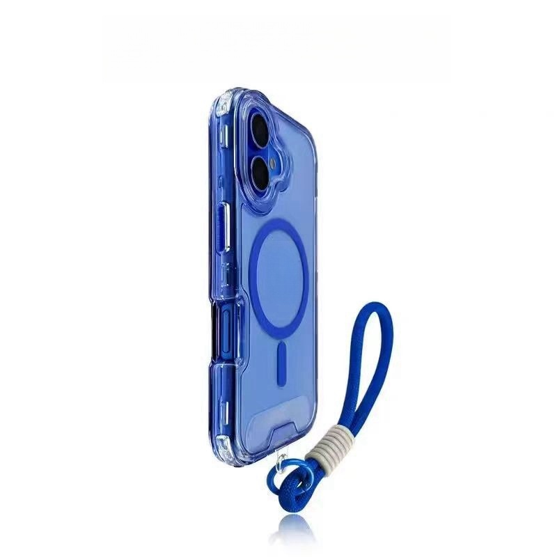 Ốp lưng cứng 3 trong 1 có dây buộc tương thích cho iPhone 11 pro max 12 pro max 13 pro max 14 pro max 15 pro max 16 pro max 14plus 15plus 16plus