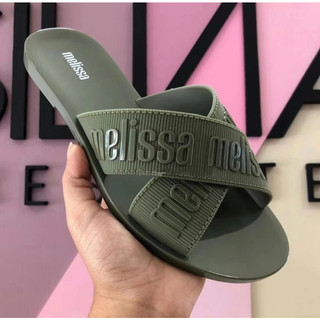 Giày đi biển nữ Melissa Cross Flat Slips
