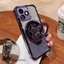 Ốp Lưng Cho Redmi note 14 note 14 Pro Vỏ Điện Thoại Mạ Điện Bốn Góc Chống Rơi Thẩm Mỹ Giấy Lấp Lánh Thiết Kế Mới Giá Đỡ Điện Thoại TPU Mềm case