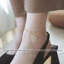 Lắc chân titan nữ không gỉ mạ vàng 18k thiết kế 2 tầng đá nhỏ nhẹ nhàng thanh lịch