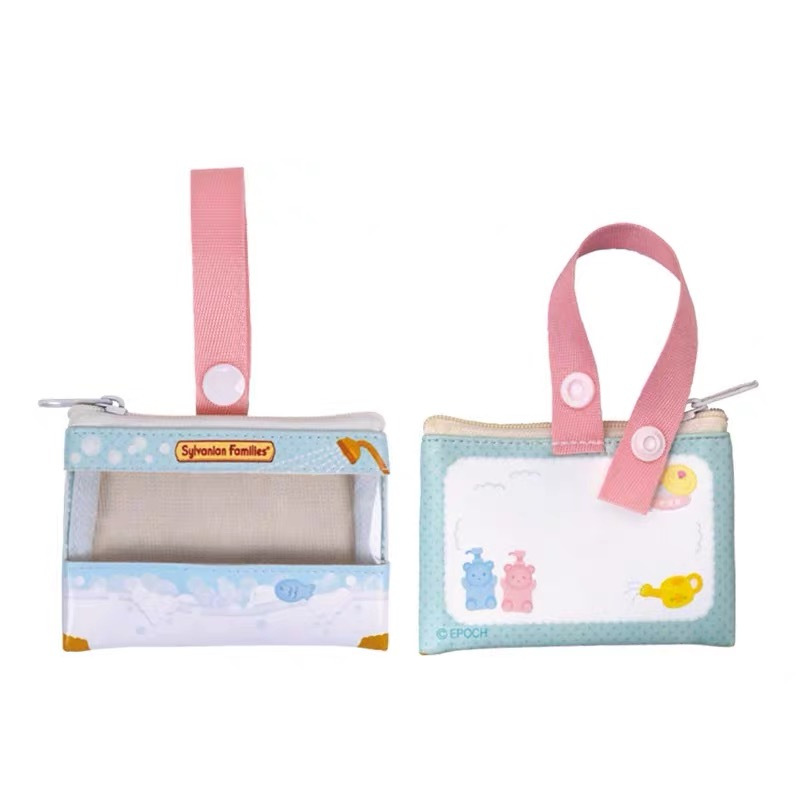 [BTF] Có hàng, Đồ chơi viên nang EPOCH Nhật Bản, Túi mini ngoài trời Sylvanian Families, Túi có khóa kéo, Lưu trữ FQPN