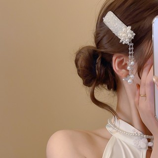 Kẹp Tóc Thiết Kế Độc Đáo Hoa Và Rủ Phong Cách Đáng Yêu Trẻ Trung Phụ Kiện Nữ Tính Cá Tính Cho Thiếu Nữ