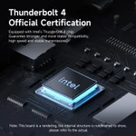 Ga nối 12 trong 1 Hagibis Thunderbolt 4 Hub với màn hình kép Dock màn hình 8K / 4K Trạm nối 40Gbps với giao diện mạng 2.5G được chứng nhận Thunderbolt cho Macbook Windows — ảnh 2