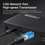 Ga nối 12 trong 1 Hagibis Thunderbolt 4 Hub với màn hình kép Dock màn hình 8K / 4K Trạm nối 40Gbps với giao diện mạng 2.5G được chứng nhận Thunderbolt cho Macbook Windows — ảnh 7