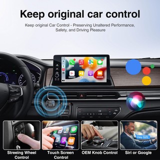 Mới Không Dây CarPlay Android Tự Động Adapter USB Dongle Thông Minh Mini Hộp Cắm Và Chạy Đa Năng Cho VW Toyota Nissan Honda Ford Benz
