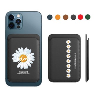 Ví đựng thẻ hình hoa cúc trắng cho iPhone 11 Pro 12 13promax 15pro 15 Pro Max 14 14promax 14 Pro 16 16plus 16 Pro Max