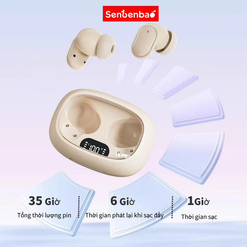 Tai nghe không dây Senbenbao S30TWS Tai nghe Bluetooth Tai nghe thể thao có Mic Nhạc / Trò chơi Hỗ trợ chế độ kép Cuộc gọi