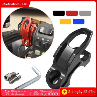 Seamemetaltal Mũ Bảo Hiểm Xe Máy Móc Đa Năng Hợp Kim Nhôm Túi Hành Lý Móc Treo Sửa Đổi Mũ Bảo Hiểm Giá Đỡ Kẹp Phụ Kiện