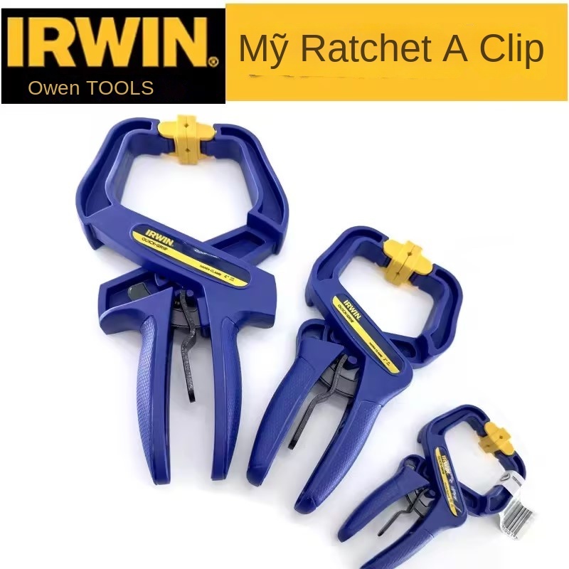 Irwin Spring Loại A Chế biến gỗ Sửa nhanh Kẹp DIY Kẹp 2 inch 59100 ...