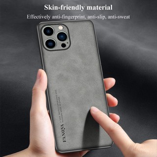 Tương Thích Cho iPhone 16e Vỏ Điện Thoại Da Cừu Ốp Lưng Mềm Chống Rơi Matte Business Đơn Giản Bao Gồm Tất Cả SCD03