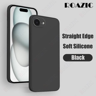 Tương Thích Cho iPhone 16e 17e Vỏ Điện Thoại Silicon Lỏng Mềm Viền Vuông Vỏ Camera Bảo Vệ Ốp Lưng Mỏng SYT01