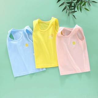 NuyoNowo Kids Mùa hè Breathable Cotton Vest