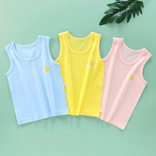 NuyoNowo Kids Mùa hè Breathable Cotton Vest
