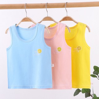 NuyoNowo Kids Mùa hè Breathable Cotton Vest
