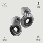 Loop Engage 2 Plus – Nút tai giảm tiếng ồn với độ chính xác cao (16+9 dB) phù hợp cho các hoạt động giao tiếp xã hội, trò chuyện gia đình và nhạy cảm với tiếng ồn - Thiết kế thời trang - Mút xốp hoặc Silicone - Nhiều kích thước. — ảnh 6