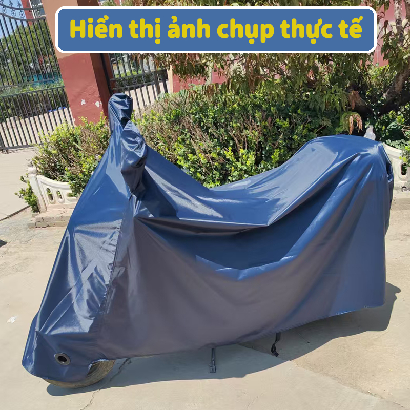 Vải Oxford dày Bạt Che Xe Máy - Bảo vệ xe máy của bạn khỏi ánh sáng mặt trời, nước, chim, cây cối, bụi bẩn