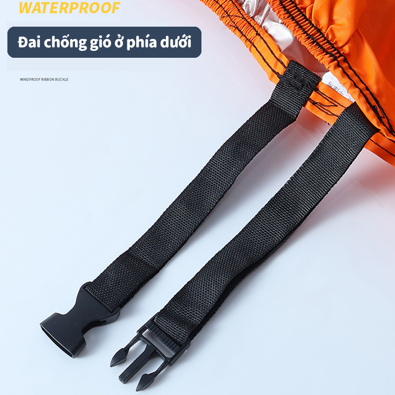 〈Bicolor〉bạt phủ xe máy，Chất liệu chống mưa vải Oxford dày，Bạt Che Xe Máy điện - Bảo vệ khỏi mưa và nắng- Che mưa xe gắn máy Túi giao hàng