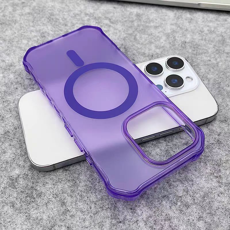 Ốp lưng cứng mờ bốn góc tương thích cho iPhone 12 pro max 13 pro max 14 pro max 15 pro max 16 pro max