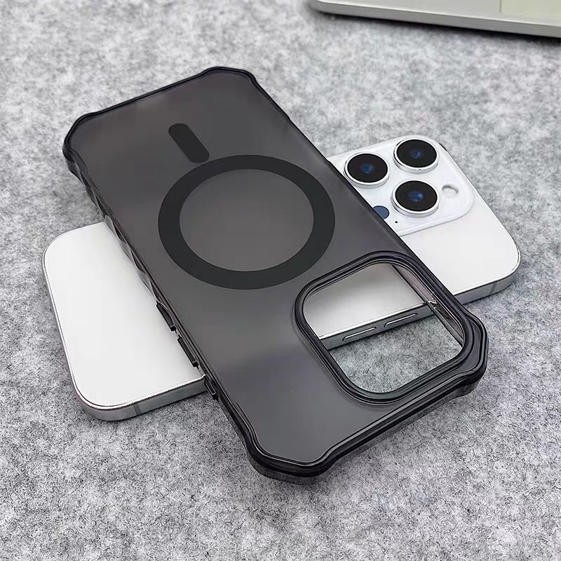 Ốp lưng cứng mờ bốn góc tương thích cho iPhone 12 pro max 13 pro max 14 pro max 15 pro max 16 pro max