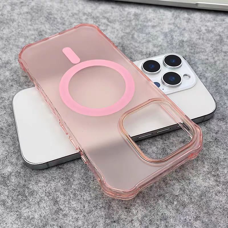Ốp lưng cứng mờ bốn góc tương thích cho iPhone 12 pro max 13 pro max 14 pro max 15 pro max 16 pro max