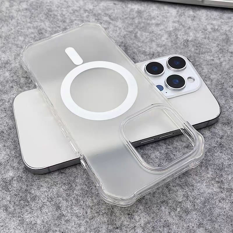 Ốp lưng cứng mờ bốn góc tương thích cho iPhone 12 pro max 13 pro max 14 pro max 15 pro max 16 pro max