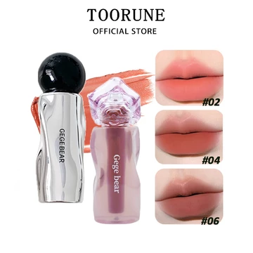 Gegebear Tự Nhiên Mềm Nhung Chống Dính Cốc Son Môi Đào Tím Hồng Tông Chống Thấm Nước Môi Trang