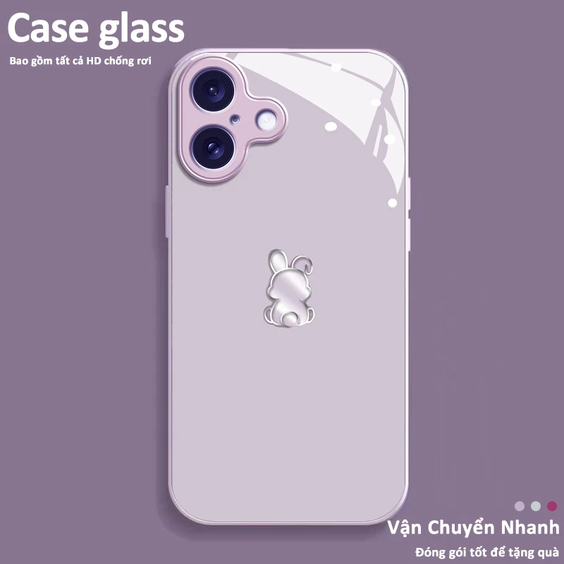 ốp lưng iphone ốp lưng iphone 15 pro max Ốp Điện Thoại Mặt Kính Cảm Giác Mạng Chất Lượng Cao Cho iphone 11 13pro 12promax xs 8p 14promax 15promax iphone Case Bake Cover