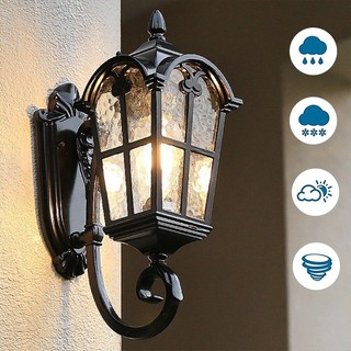 Đèn năng lượng mặt trời AIMI ngoài trời IP65 Đèn tường chống nước Sân vườn Đèn LED trang trí treo tường