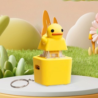Vịt Bàn Phím Keycaps Quack Quacking Móc Khóa Fidget Nút Chìa Khóa Clicker Đồ Chơi Cảm Giác decfeyeth
