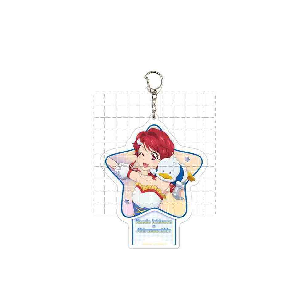 Aikatsu! Ngôi Sao Nhân Vật Kanzaki Mizuki Arisugawa Otome Acrylic Móc Khóa Bộ Anime Hàng Hóa Sưu Tập Móc Khóa Quà Tặng