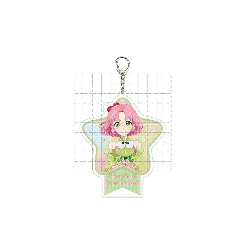 Aikatsu! Ngôi Sao Nhân Vật Kanzaki Mizuki Arisugawa Otome Acrylic Móc Khóa Bộ Anime Hàng Hóa Sưu Tập Móc Khóa Quà Tặng