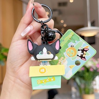 Vịt Bàn Phím Keycaps Quack Quacking Móc Khóa Fidget Nút Chìa Khóa Clicker Đồ Chơi Cảm Giác decfeyeth