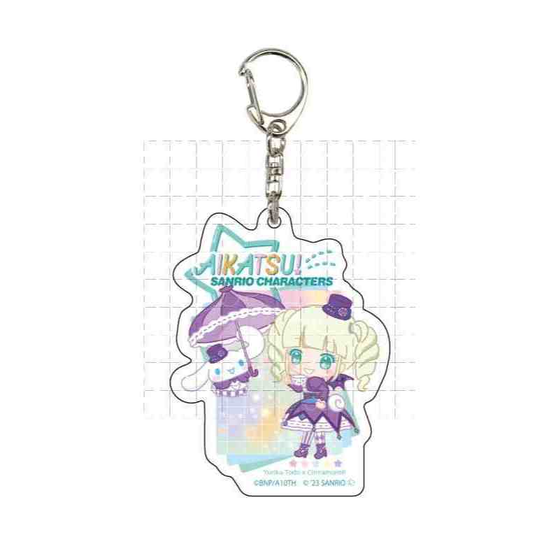 Aikatsu Acrylic Móc Khóa (Kaede, My Melody, Sam) - Quà Tặng Móc Khóa Anime Dễ Thương, Kawaii Nhật Bản Merch