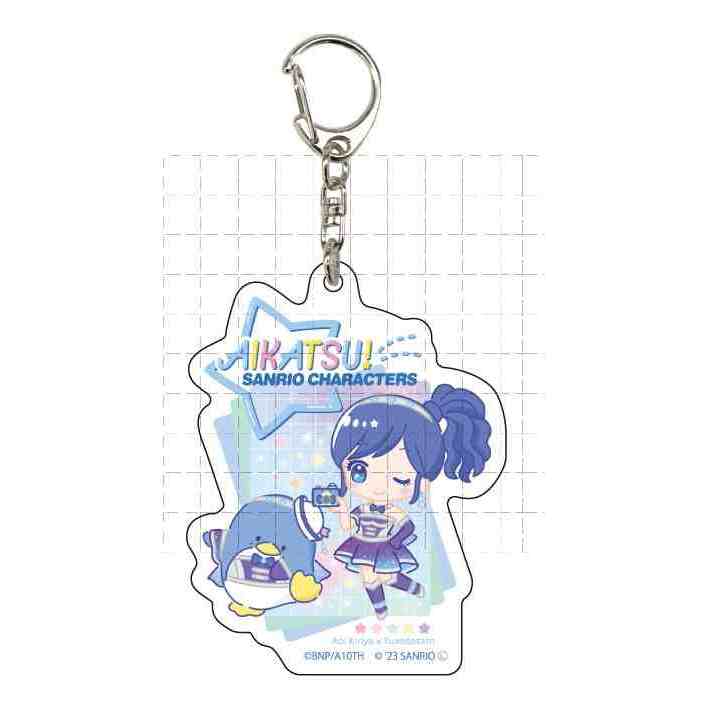 Aikatsu Acrylic Móc Khóa (Kaede, My Melody, Sam) - Quà Tặng Móc Khóa Anime Dễ Thương, Kawaii Nhật Bản Merch