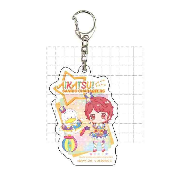 Aikatsu Acrylic Móc Khóa (Kaede, My Melody, Sam) - Quà Tặng Móc Khóa Anime Dễ Thương, Kawaii Nhật Bản Merch