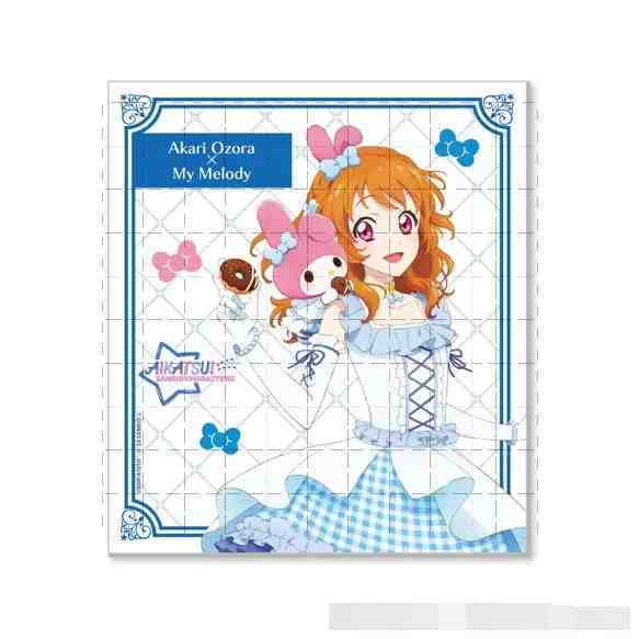 Aikatsu Acrylic Móc Khóa (Kaede, Akari, Kiriya Sam) - Quà Tặng Móc Khóa Anime Dễ Thương, Quà Tặng Merch Hoạt Hình Kawaii Nhật Bản