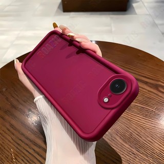 Ốp Điện Thoại Màu Trơn Silicon Lỏng Tương Thích Cho iPhone 16e 17e Camera Bảo Vệ Ốp Lưng Chống Sốc Mềm Bảo Vệ Mặt Sau STY01