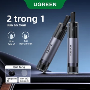 Ugreen Búa An Toàn Ô Tô 2 Trong 1 Tiết Kiệm Cuộc Sống Cửa Sổ Ô Tô Lớp Phá Vỡ Thoát Khẩn Cấp Dây An Toàn Cắt Mini Di Động Xe Dụng Cụ Khẩn Cấp