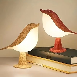 3 Màu Magpie Chim Đèn Ngủ Có Thể Điều Chỉnh Độ Sáng Đèn LED Điều Khiển Cảm Ứng Hương Liệu Trang Trí Không Khí Để Bàn Chiếu Sáng