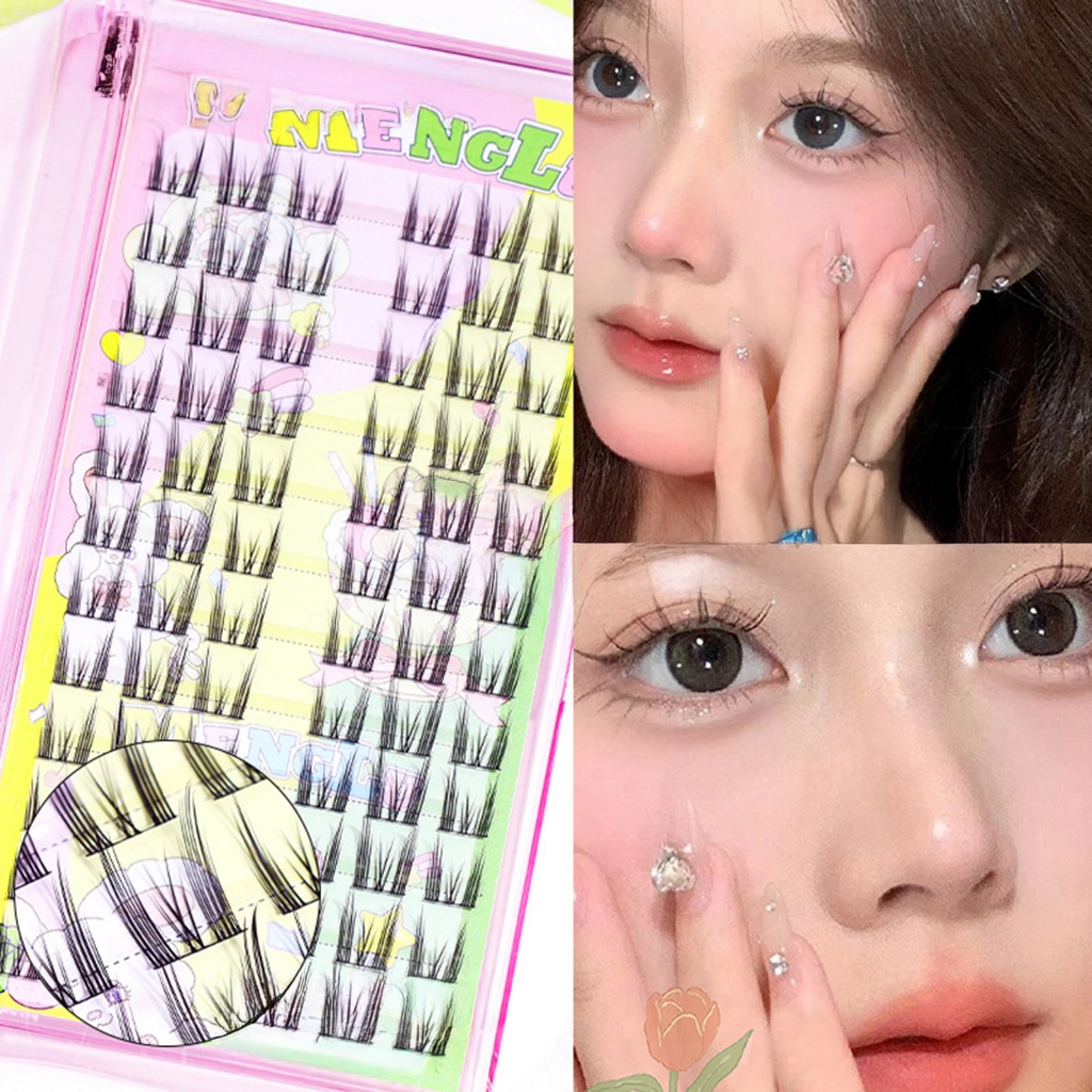 9-13mm Lông mi giả Wispy tự nhiên DIY C Curl Eyelash Extension Lý tưởng cho các bữa tiệc Cosplay và trang phục