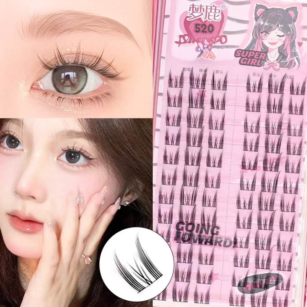 9-13mm Lông mi giả Wispy tự nhiên DIY C Curl Eyelash Extension Lý tưởng cho các bữa tiệc Cosplay và trang phục
