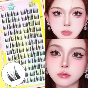 9-13mm Lông mi giả Wispy tự nhiên DIY C Curl Eyelash Extension Lý tưởng cho các bữa tiệc Cosplay và trang phục