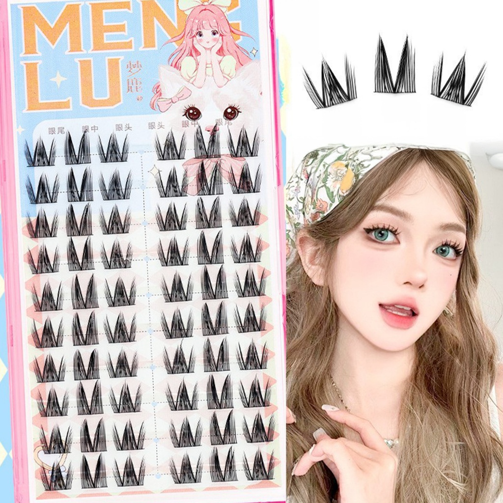 9-13mm Lông mi giả Wispy tự nhiên DIY C Curl Eyelash Extension Lý tưởng cho các bữa tiệc Cosplay và trang phục