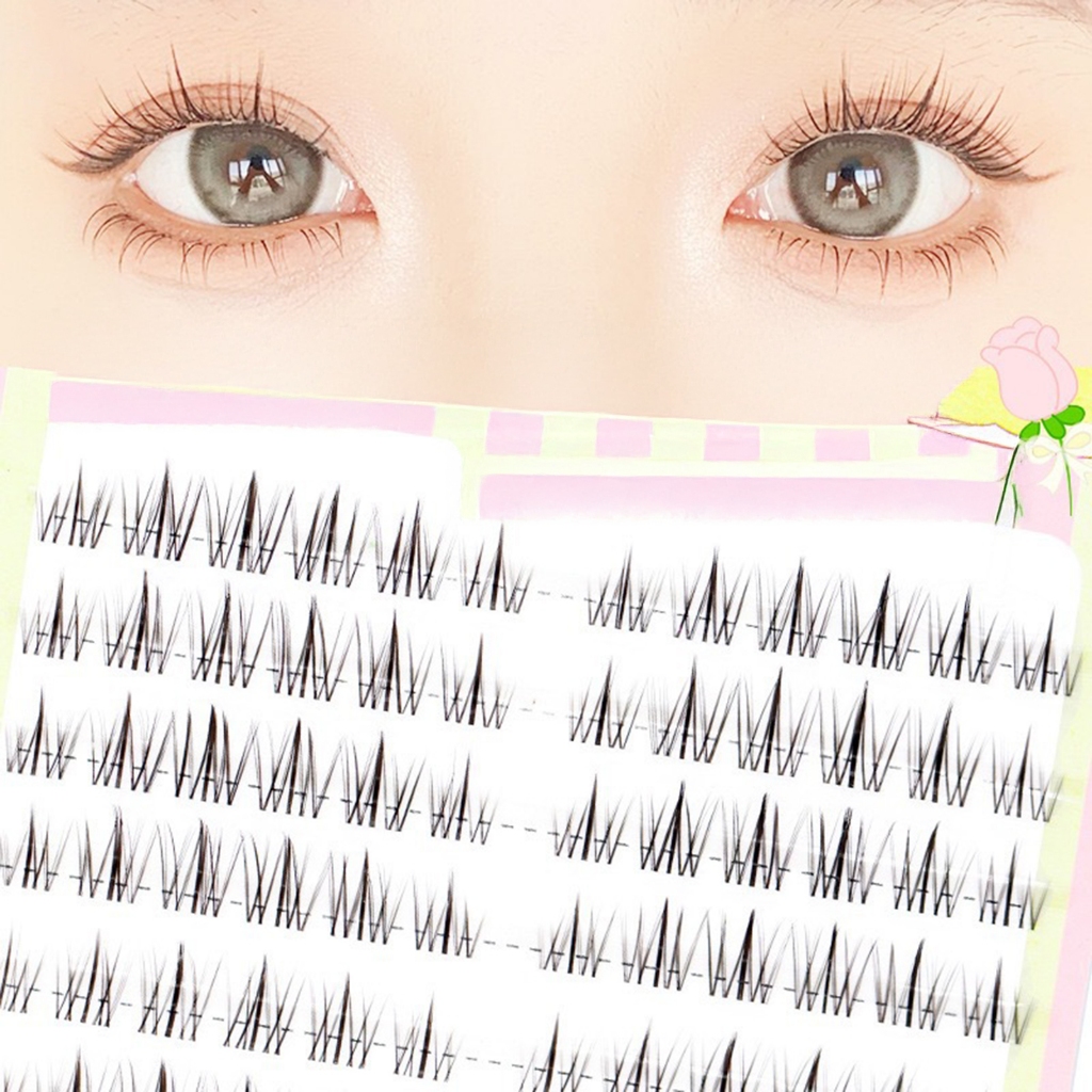 9-13mm Lông mi giả Wispy tự nhiên DIY C Curl Eyelash Extension Lý tưởng cho các bữa tiệc Cosplay và trang phục