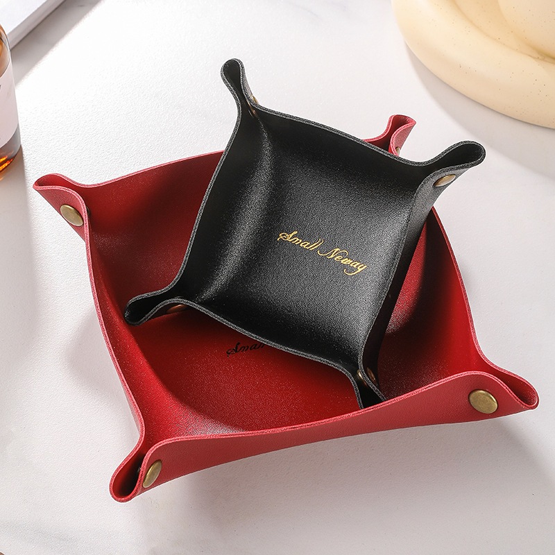 Casegrace Để Bàn Tổ Chức PU Chìa Khóa Khay Phong Cách Bắc Âu Lối Vào Chìa Khóa Túi Đựng Đồng Xu Giá Đỡ Tai Nghe Trang Trí Nhà Trang Sức Người Tổ Chức
