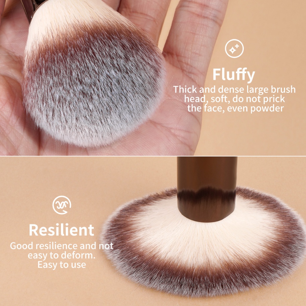 Cọ makeup MAANGE Cọ phấn Cọ má hồng Cọ tạo khối Cọ trang điểm ống nhôm cao cấp 51671