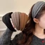 Thu đông biên rộng kẹp tóc nữ kiểu mới, khí chất thời thượng, ra ngoài trăm cái kẹp tóc.