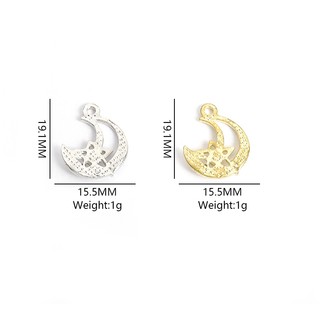 10 Chiếc Ramadan Ngôi Sao & Mặt Trăng Quyến Rũ Với Kim Cương Giả Sáng Bóng Kẻ Sọc, Dây Chuyền Xương Đòn Tính Khí, Dây Chuyền, Vòng Tay, Bông Tai Và Treo Đồ Trang Trí DIY Thiết Kế Rỗng Mặt Dây Hợp Kim